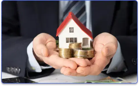 Mortgages and property financing with customizable terms.